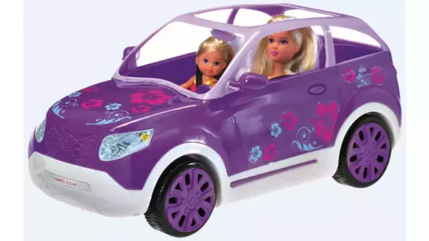 Штеффи лав штеффи во внедорожнике Simba