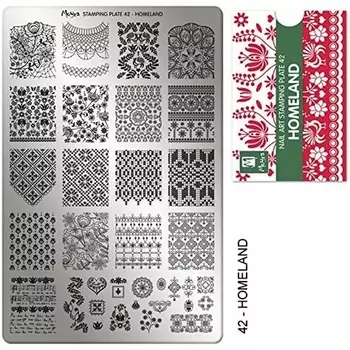 Штемпельплатте Родина 42 Moyra