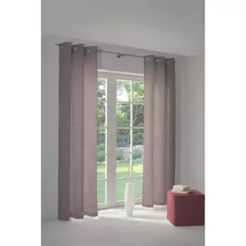 Штора Adam «Scribble», (1 шт.), изготовлена из экологически чистого хлопка, цвет lila/naturwei