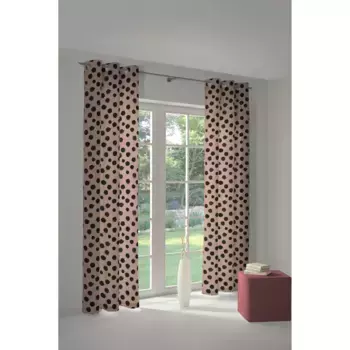 Штора Адам «Точки», (1 шт.), экологически чистые материалы Adam, фиолетовый