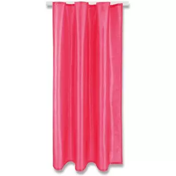 Штора Алессия непрозрачная с рюшами, размеры: 140х245см, цвет: светло-серый. Arsvita, розовый