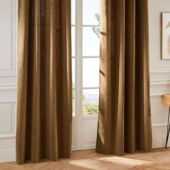 Штора Atmosphera Crateur d'intrieur PILIKI, 1x260x140 см цвет senfgelb