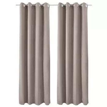 Штора Beautissu , 140x1 см, песочногоа