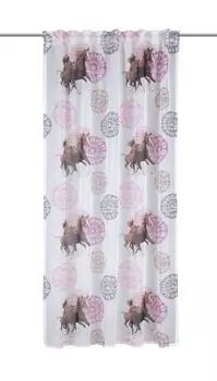 Штора для дома Venture Мэри Темно-серая Albani Group, мультиколор