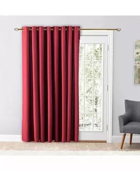 Штора для патио с люверсами в Глазго, ширина 112 дюймов x длина 84 дюйма Ricardo, мультиколор