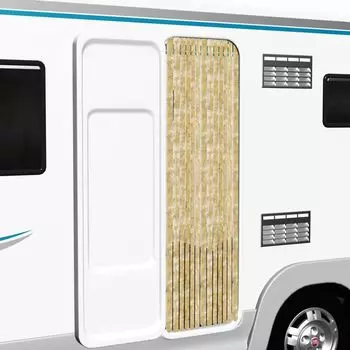 Штора для защиты от насекомых Duolm бежевая 90х200 см синель, бежевый