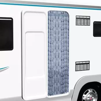 Штора для защиты от насекомых Prolenta Premium серебро 90х200 см синель