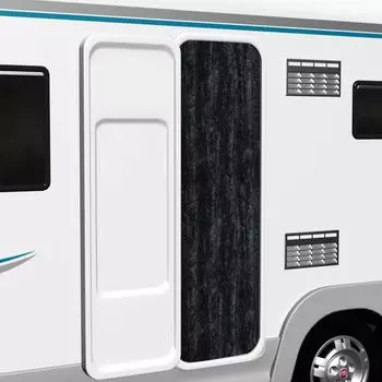 Штора для защиты от насекомых Prolenta премиум антрацит 90х200 см синель, серый