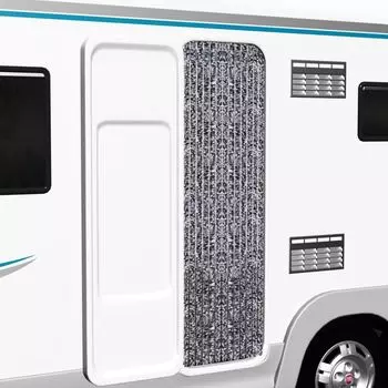 Штора для защиты от насекомых Prolenta Premium коричнево-бежевая 120х220 см синель, коричневый