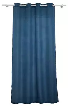 Штора Dynamic24 Ocean, 140x1x260 см, синий
