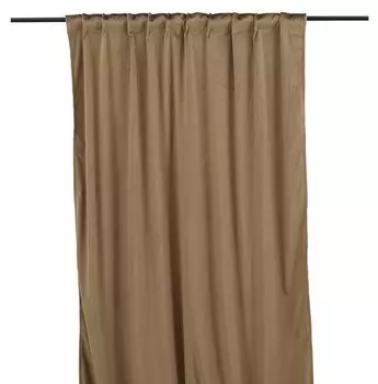 Штора ebuy24 Mary 2 шт, 135x1x250 см, бежевый