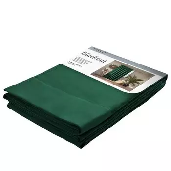 Штора FLHF mit Kruselband Blackout II, 140x270x2 см, темно-зеленый