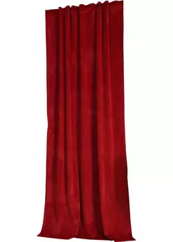 Штора Gardinenbox, 135x280 см, ярко-красный