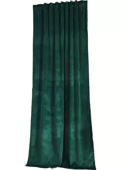 Штора Gardinenbox, 135x280 см, зеленый