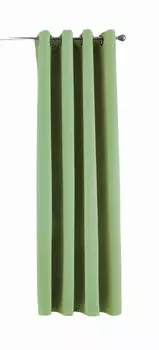 Штора Gardinenbox, 140x160 см, зеленый