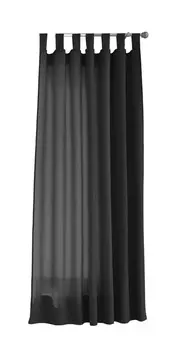 Штора Gardinenbox, 140x175 см, черный