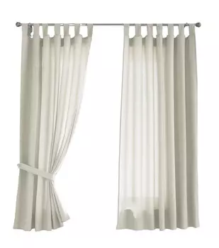 Штора Gardinenbox, 140x175 см, крем