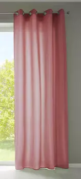 Штора Gardinenbox, 140x175 см, пыльно-розовый