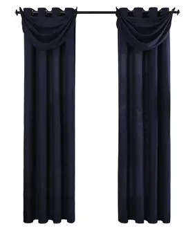 Штора Gardinenbox, 140x175 см, темно-синий