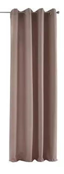 Штора Gardinenbox, 140x1 см, серо-коричневый