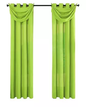 Штора Gardinenbox, 140x225 см, светло-зеленый