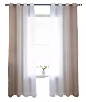 Штора Gardinenbox, 140x245 см, коричневый