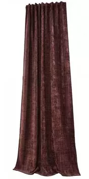 Штора Gardinenbox Chenille Jacquard, 140x245x1 см цвет himbeere