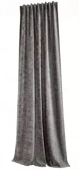 Штора Gardinenbox Chenille Jacquard, 140x245x1 см, серый