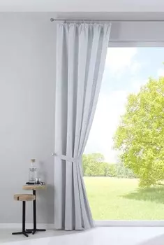 Штора Gardinenbox mit Jacquardmusterung »Sivas«, 140x254x1 см цвет aqua