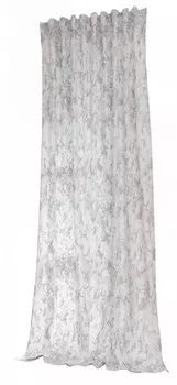 Штора Gardinenbox Samt Kniglicher Luxus, 140x245x1 см цвет wei silber