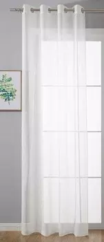 Штора Gardinenbox sen Transparent Voile, 140x225x1 см, белый