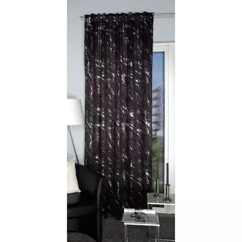 Штора Home Wohnideen Force, 245 см, серебряный