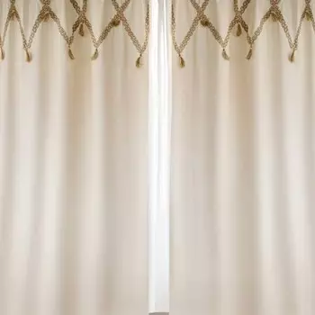 Штора Homlando OLIANA, 140x2x250 см, бежевый