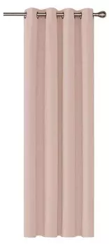 Штора HOOMstylen Blickdicht mit sen, 1x270x140 см, светло-розовый