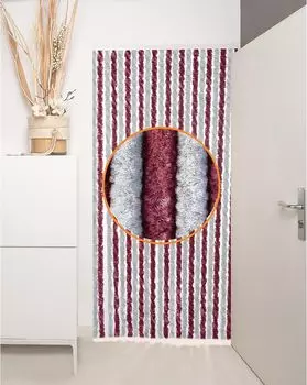 Штора IDA белая 140х250 см люверсы штора на люверсах Defactoshop