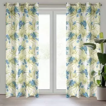 Штора из нитей heimtexland , штора из ниток можно обрезать по размеру, люверсы, перегородка, занавеска для защиты от насекомых, тип занавески для двери 123, розово-сиреневый градиент, В x Ш 160 x 98 см Eurofirany, белый