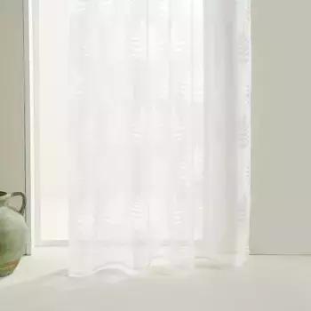 Штора изготовлена из многофункциональной системы El Corte Ingls Ferns, белый