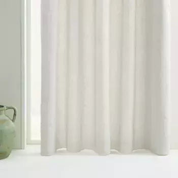 Штора изготовлена из многофункциональной системы Fleca El Corte Ingls, серый