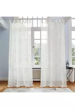 Штора Libellule белая Loberon