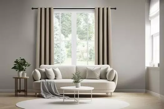 Штора Lifa Living 250x150 cm, 150x250x250 см цвет latte