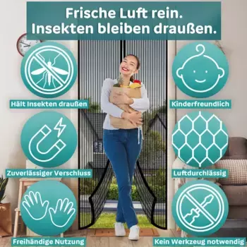 Штора Midori, черный