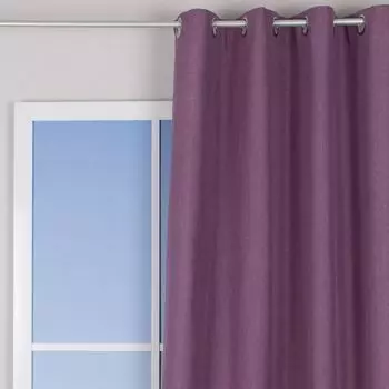 Штора на люверсах Deron синий/золотой 140x245 штора гостиная спальня детская комната Textilhof Witte, фиолетовый