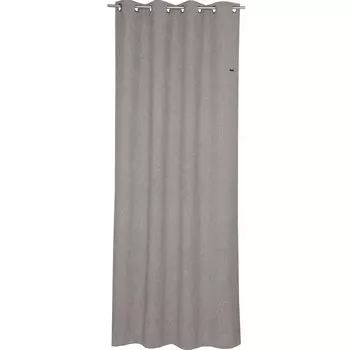 Штора на люверсах Esprit Арфа светло-серая 140х250см, серый