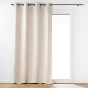 Штора ПАНДОРЕ, геометрический узор, с люверсами Douceur d'interieur