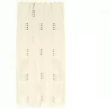 Штора-петля фейерверк круги зеленая 140х245см Living Home, бежевый