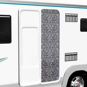 Штора Prolenta премиум для защиты от насекомых коричнево-бежевая 56х200 см синель, коричневый