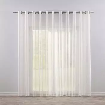 Штора с люверсами Dekoria, бежевый