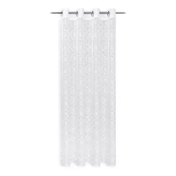 Штора с люверсами Gerster Jade, 140x245x1 см, белый