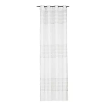 Штора с люверсами Gzze Mombasa, 245 см, серебряный