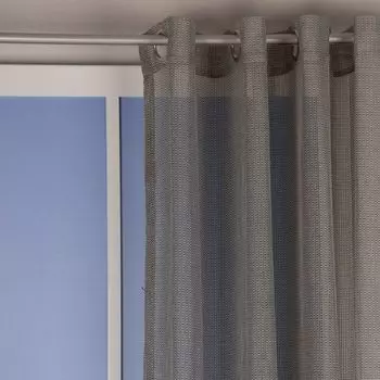 Штора с люверсами ХАЛТОНА, 140 х 280 см Verdi, черный